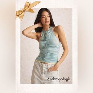 Pilcro Reversible Ruched Tank Top Size L